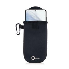 GENUINE INVENTCASE BLACK NEOPRENE POUCH CASE BAG FOR SAMSUNG GALAXY S21