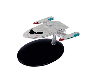 NCC-1701-E Captain's Yacht Model Englishes Magazin Eaglemos Modell #75 Star Trek