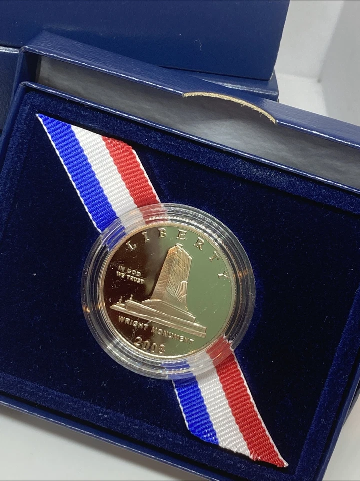 Lot of 4 -  2003 First Flight Centennial Commemorative Coin(s) w/COA Clad Proof - Image 2 of 4