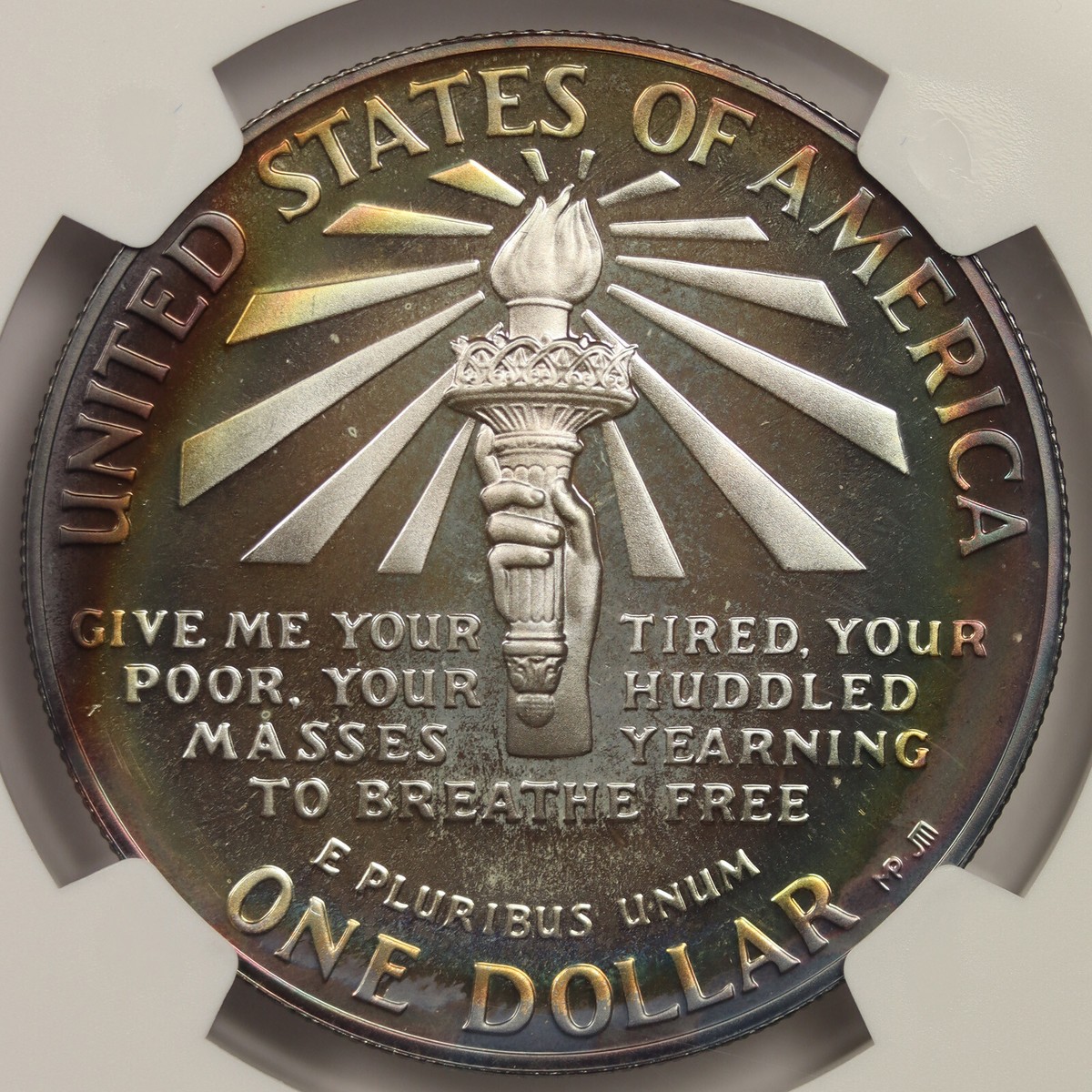 1986-S Statue of Liberty Silver Commemorative $1 PF 68 Ultra Cam