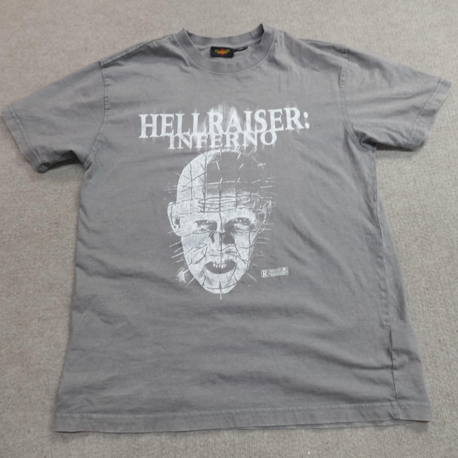 Hellraiser Shirt Medium Double Sided Inferno Pinh… - image 1
