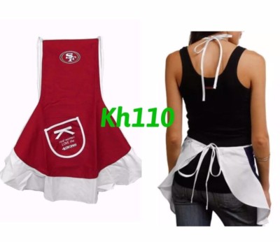 NFL San Francisco 49ers Hostess Apron,Tailgating Grilling Party BBQ 