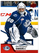 20/21 2020/21 Upper Deck AHL Exclusives #111 Christopher Gibson Crunch #93/100