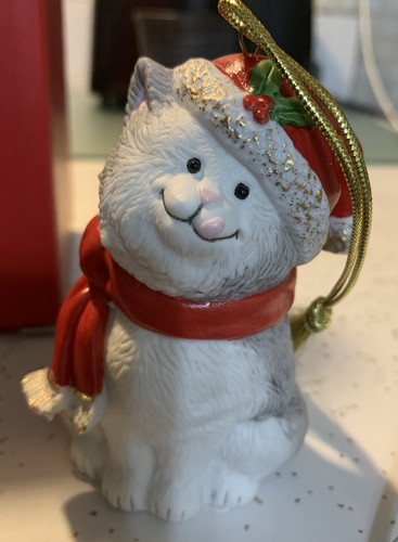 Holiday Fat Cat Lenox Ornament - 第 1/5 張圖片
