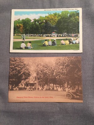 VTG Geneva On The Lake Postcards Ball Ground & Sturgeon Point House Free Ship