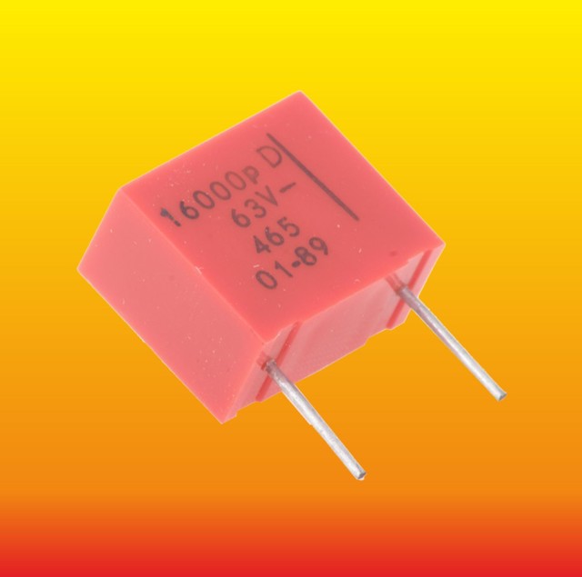 16000 pF 16 nF 63 V 1 LOT OF 2 UNITRA MIFLEX POLYSTYRENE CAPACITORS