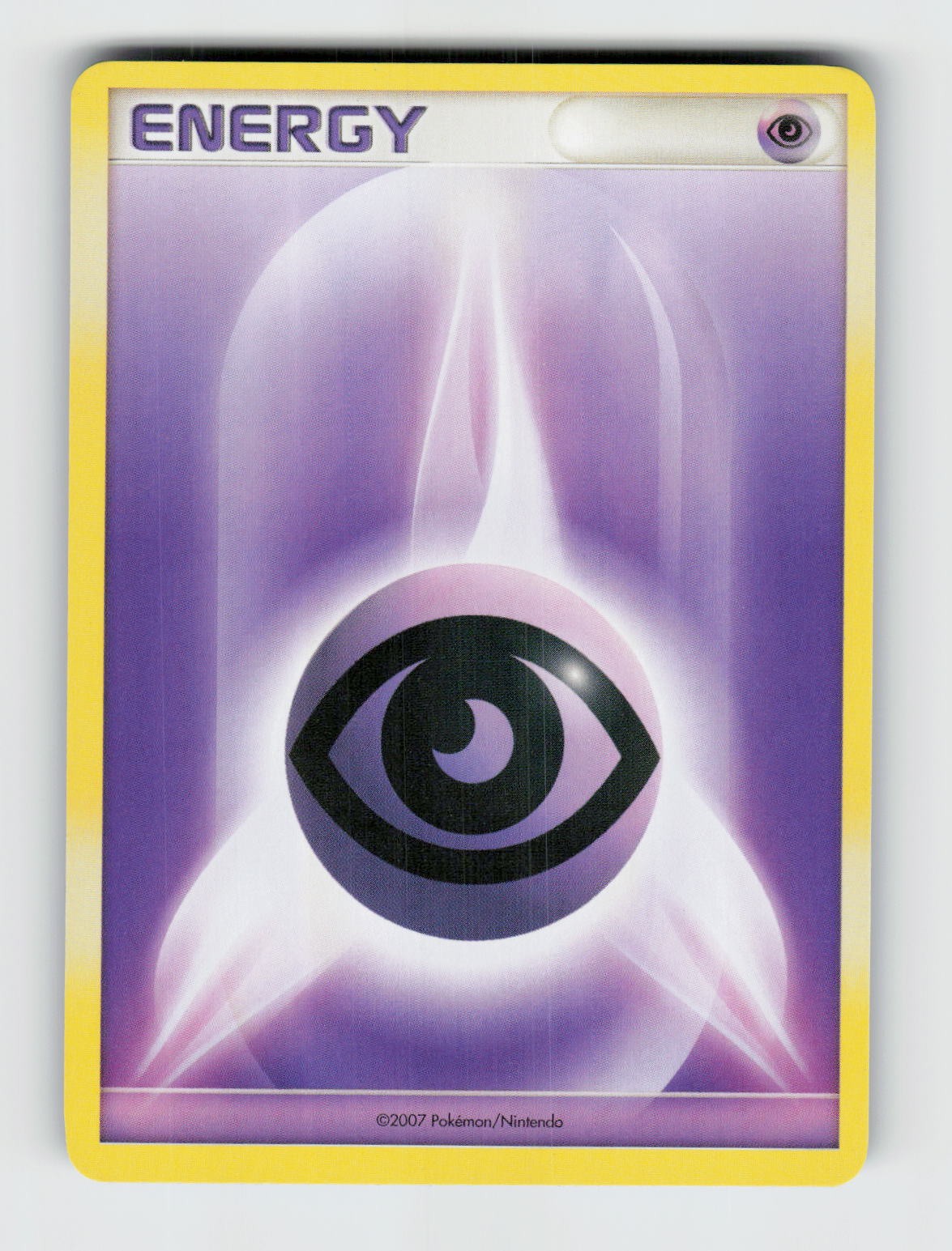 Psychic Energy (2007 Unnumbered D/P Style Non-Holo) - Pokemon  - NM