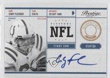 2012 Playoff Prestige NFL Passport Signatures Coby Fleener #16 Auto 0a1