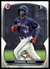 2023 Bowman #BP-110 Yhoangel Aponte Prospects