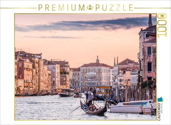 Calvendo Puzzle Venice, Grand Canal | 1000 Pieces, Finished Size 25.2 × 18.9 In-image
