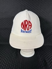 Vintage NRA Patriot Mesh Baseball Hat Made In USA National Rifle Association