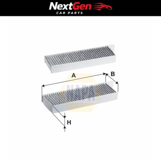 Cabin Filter Napa NFC4310 for Vauxhall Corsa 1.2 19-