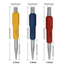 Professional Centre Punch Press Set Adjustable Loaded Drill Hand Tools