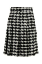 CELINE Wool Pleated Skirt New Authentic