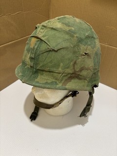 US M1 Para Helmet & Liner [Mid Vietnam War era]