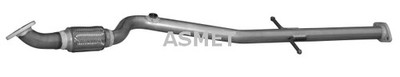 ASMET Abgasrohr Hosenrohr vorne für Opel Insignia A Caravan G09 1.8 05.204
