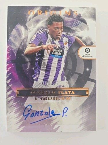 2022-23 Origins La Liga Gonzalo Plata Bronze Auto 180/299 OA-GPA Real Valladolid