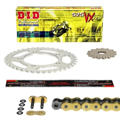 DID VX G&B Kettensatz Suzuki GSX-R 750 L1 (C4 WVC4) 2011, X-Ring Niet, GSXR 750