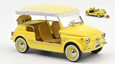 1:18 Scale Norev FIAT 500 JOLLY Diecast Vehicles Yellow