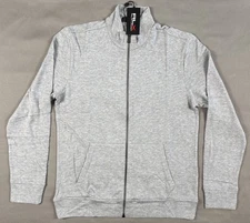 RLX Ralph Lauren Jacket Gray Full Zip Mock Neck Golf Athletic Men’s M NWT $228