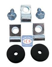 1964 1965 1966 Mustang Front Brake Line Clip and Grommet Set. NEW