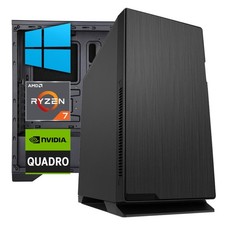 PC linea WORKSTATION AMD Ryzen 7 9800X3D - Ram 128 GB - SSD M.2 2 TB - HD 4 TB -