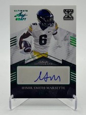 Ihmir Smith-Marsette 2021 Leaf Ultimate Green SP Rookie RC Auto /25 ( Vikings )