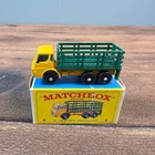 Matchbox Dodge Stake Truck Kids OS Yellow Excellent No 4 Lesney Vintage Box