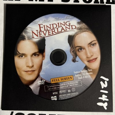 Finding Neverland (DVD, 2004, Full Screen) - **DISC ONLY -