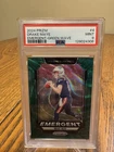 2024 PANINI PRIZM EMERGENT GREEN WAVE #4 DRAKE MAYE ROOKIE RC PSA 9