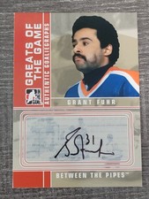 2008-09 In The Game Between the Pipes Grant Fuhr #A-GF Autograph Auto Oilers HOF