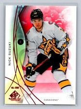 2024-25 SP Game Used #163 Nick Suzuki All Star Red-Montreal Canadiens