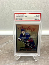1995 Topps Finest Wayne Gretzky #180 Sterling PSA 10