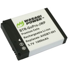 Wasabi Power Battery for GoPro HERO2, GoPro Original HD HERO 2010 model