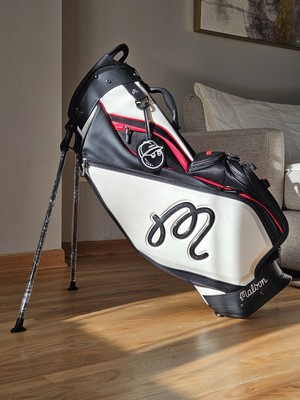 Malbon Golf Championship Caddy Bag Golf Stand Bag with 2 Hood