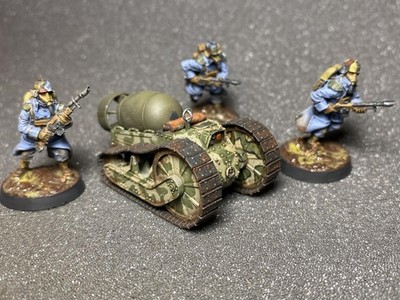 Renault Pattern Cyclops Demolition Vehicle compatable with Warhammer 40k