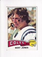 1975 Topps #199 BERT JONES SHARP! (COL)