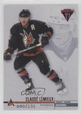 2001-02 Pacific Private Stock Titanium Retail Red 90/131 Claude Lemieux #110 0c3