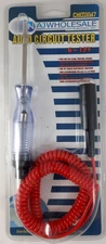 6–12V Circuit Tester Light w/ Retractable Cord & Probe – Auto Electrical Tool