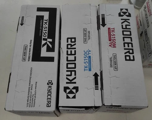 Original / Genuine Kyocera TK-5150 Toner Kit Ecosys P6035cdn M6035cidn M6535cidn