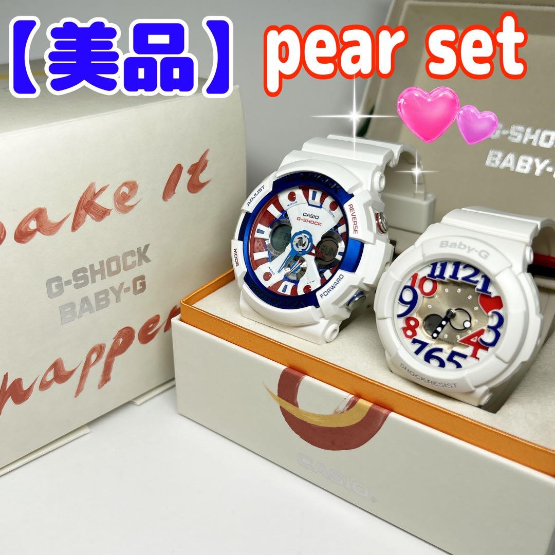 【新品未使用】CASIO BABY-G BGA-130TR-7BJF Casio] Watch BABY-G White Tricolor Series BGA-130TR-7BJF White