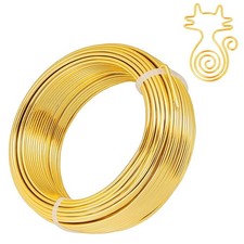 12 Gauge Aluminum Wire, 105 Feet 2mm Bendable Metal Craft Wire for Sculpting,...