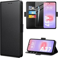 caslord HüLle FüR Samsung Galaxy A37, Premium PU Leder, Rfid-Blockierung,