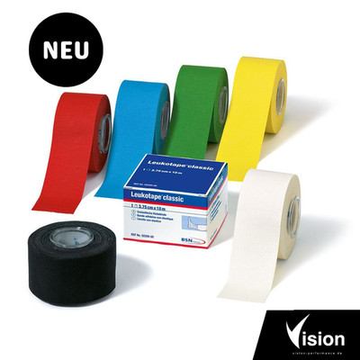 Leukotape  classic Fixiertape - alle Größen! - Bandage & Tape in allen Farben