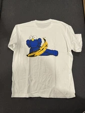 Uniqlo KAWS x Andy Warhol Graphic Short Sleeve Tee White XL 