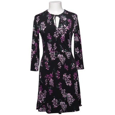 Mango Basics, Wickelkleid, Größe: XS, Schwarz/Mehrfarbig #oWG