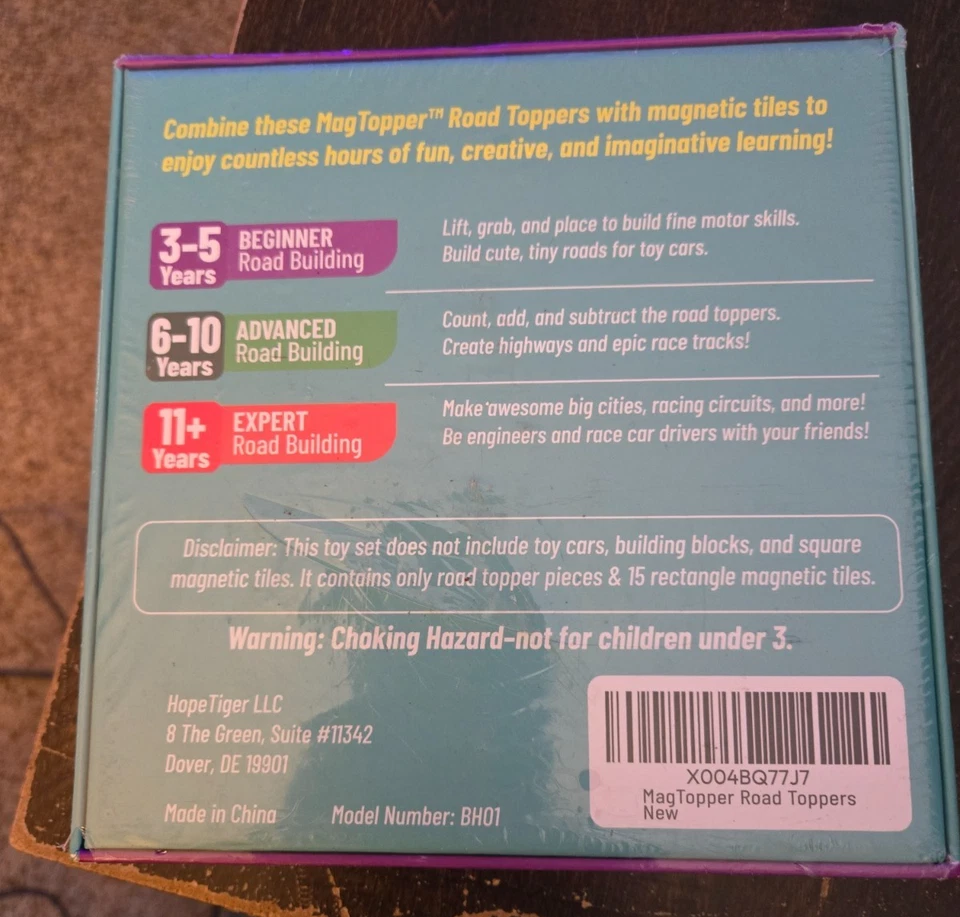 NEW! MAG TOPPER Magnetic Tiles Road Expansion Pack - 85PCs - Image 4 of 4