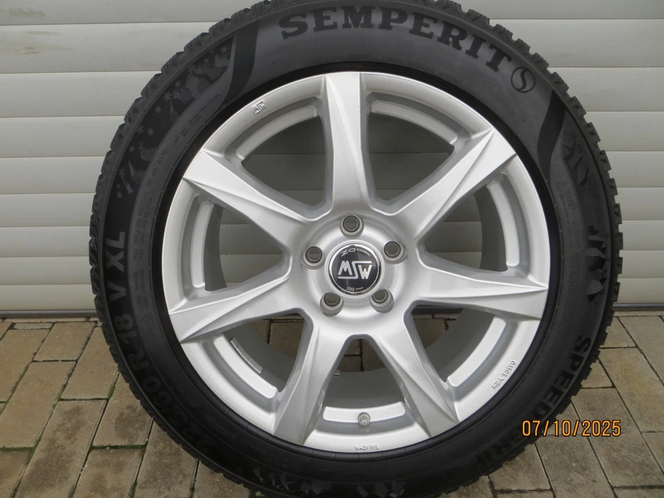 18 Zoll Winterräder 8x18 ET40 KBA 50590 Renault Koleos 225/60R18 RDKS   8 mm - Bild 4 von 4