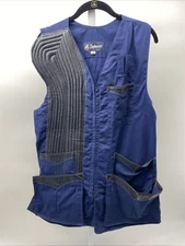 Vintage Pachmayr Hunting Shooting Vest Men’s Sz 42 Blue (JT-313)