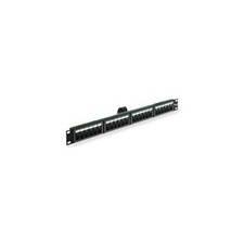 ICC ICMPP024T2 24-Port 6P2C Telco Patch Panel Black